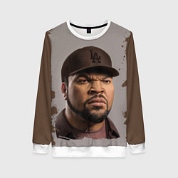Свитшот женский Ice Cube Айс Куб Z, цвет: 3D-белый