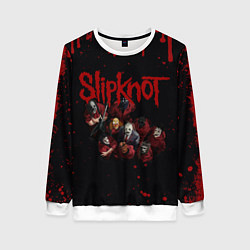 Свитшот женский SLIPKNOT СЛИПКНОТ Z, цвет: 3D-белый