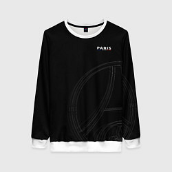 Женский свитшот PSG Core Big Logo Black New 202223