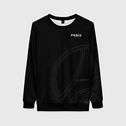 Свитшот женский PSG Core Big Logo Black New 202223, цвет: 3D-черный