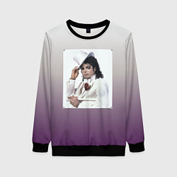 Свитшот женский Майкл Джексон навсегда, цвет: 3D-черный