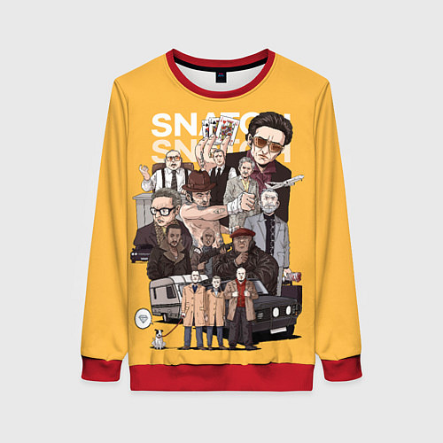 Женский свитшот Большой куш / 3D-Красный – фото 1