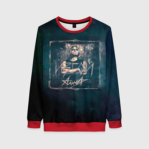 Женский свитшот Алиса - ИЗГОЙ / 3D-Красный – фото 1