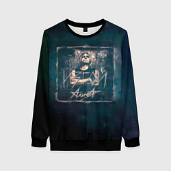 Свитшот женский Алиса - ИЗГОЙ, цвет: 3D-черный