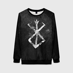 Свитшот женский BERSERK LOGO GRUNGE, цвет: 3D-черный