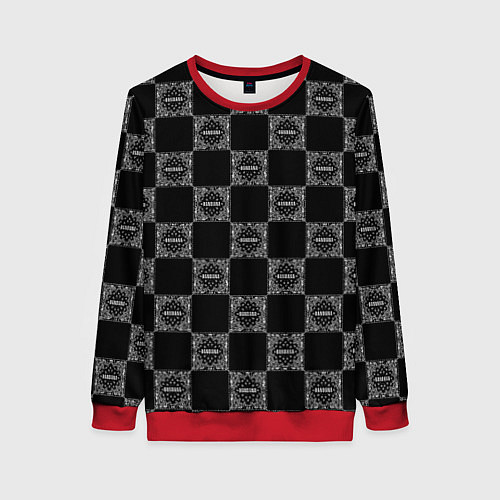 Женский свитшот KIZARU x BIG BABY TAPE BANDANA / 3D-Красный – фото 1