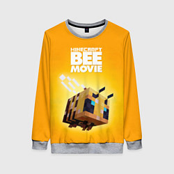 Женский свитшот BEE MOVIE Minecraft