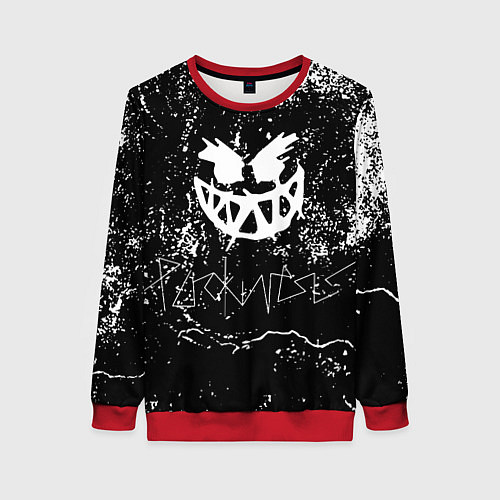 Женский свитшот PYROKINESIS: / 3D-Красный – фото 1