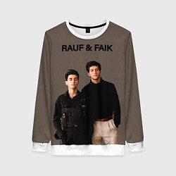 Свитшот женский Rauf & Faik Рауф и Фаик, цвет: 3D-белый