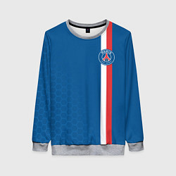 Свитшот женский PSG SPORT STRIPES UNIFORM, цвет: 3D-меланж