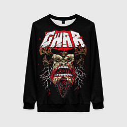 Свитшот женский GWAR, цвет: 3D-черный