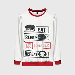 Женский свитшот Roblox repeat