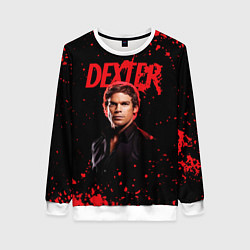 Свитшот женский Dexter Декстер, цвет: 3D-белый