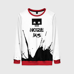Свитшот женский Noize MC Нойз МС 1, цвет: 3D-красный