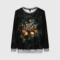 Свитшот женский Дауншифтинг, цвет: 3D-меланж