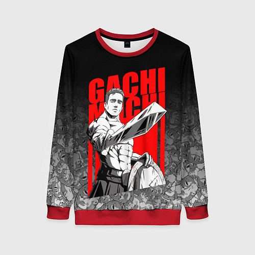 Женский свитшот BILLY HERRINGTON: SPARTA / 3D-Красный – фото 1