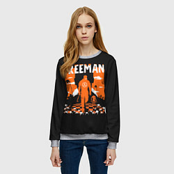 Свитшот женский Walkin Freeman, цвет: 3D-меланж — фото 2