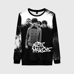Свитшот женский Группа Arctic monkeys, цвет: 3D-черный