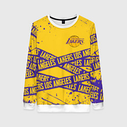 Свитшот женский LAKERS SPORT LINE STYLE NBA, цвет: 3D-белый