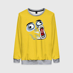 Свитшот женский LOL Guy, цвет: 3D-меланж