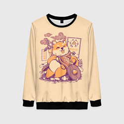 Свитшот женский Стиба Ину Линк, цвет: 3D-черный