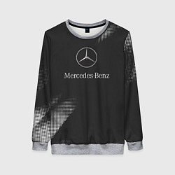 Свитшот женский Mercedes-Benz Мерс, цвет: 3D-меланж