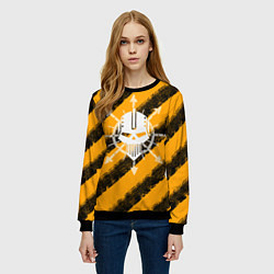 Свитшот женский Iron within, Iron without, цвет: 3D-черный — фото 2