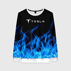 Женский свитшот Tesla Fire