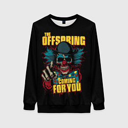 Свитшот женский The Offspring рок, цвет: 3D-черный