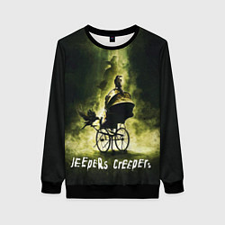 Свитшот женский Poster Jeepers Creepers, цвет: 3D-черный