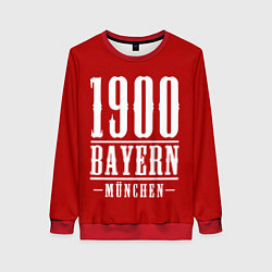 Свитшот женский Бавария Bayern Munchen, цвет: 3D-красный