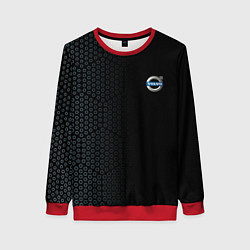 Свитшот женский VOLVO MINI LOGO, цвет: 3D-красный