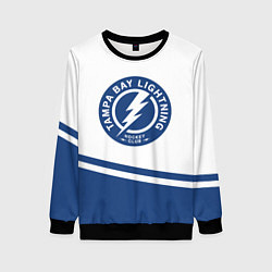 Свитшот женский Tampa Bay Lightning NHL, цвет: 3D-черный