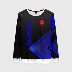 Свитшот женский SUZUKI СУЗУКИ, цвет: 3D-белый