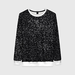 Женский свитшот Пиксельный паттерн Минимализм