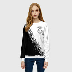 Свитшот женский ПЕЖО Арт, цвет: 3D-белый — фото 2