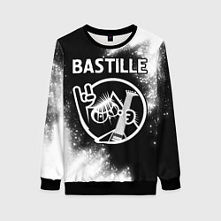 Свитшот женский Bastille - КОТ - Краска, цвет: 3D-черный