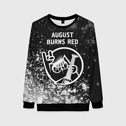 Свитшот женский August Burns Red - КОТ - Краска, цвет: 3D-черный