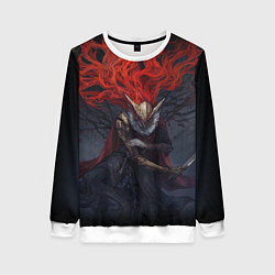 Свитшот женский ELDEN RING МАЛЕНИЯ MALENIA, цвет: 3D-белый