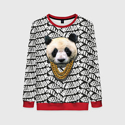 Свитшот женский Panda Look, цвет: 3D-красный