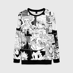 Женский свитшот Hunter x Hunter pattern