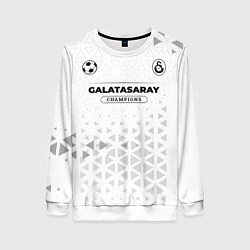 Свитшот женский Galatasaray Champions Униформа, цвет: 3D-белый
