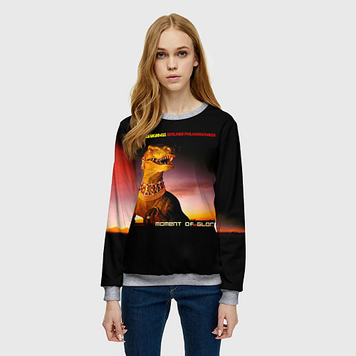Женский свитшот DVD Moment Of Glory - Scorpions feat Berliner Phil / 3D-Меланж – фото 3