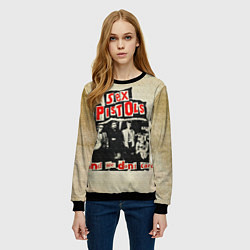 Свитшот женский We Dont Care - Sex Pistols, цвет: 3D-черный — фото 2
