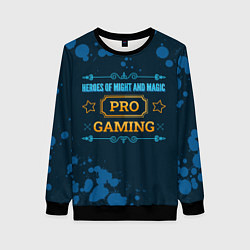 Свитшот женский Игра Heroes of Might and Magic: PRO Gaming, цвет: 3D-черный