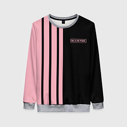 Женский свитшот BLACKPINK HALF BLACK-PINK MINI LOGO