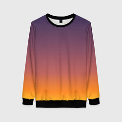 Женский свитшот Sunset Gradient