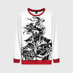 Свитшот женский Metal Gear Rising: Revengeance, цвет: 3D-красный