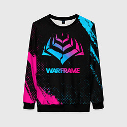 Свитшот женский Warframe Neon Gradient, цвет: 3D-черный