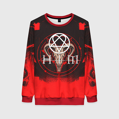 Женский свитшот HIM star / 3D-Красный – фото 1